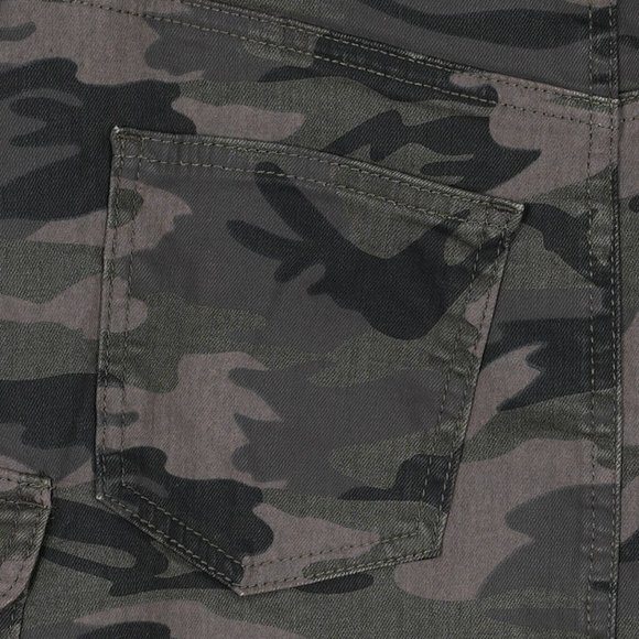 Northmore Denim Camo Mini Skirt Size UK 8/US 4 - Picture 3 of 8